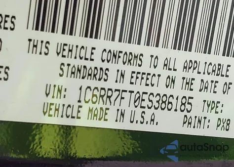 2014 Ram 1500 Express from USA, damaged, VIN 1C6RR7FT0ES386185